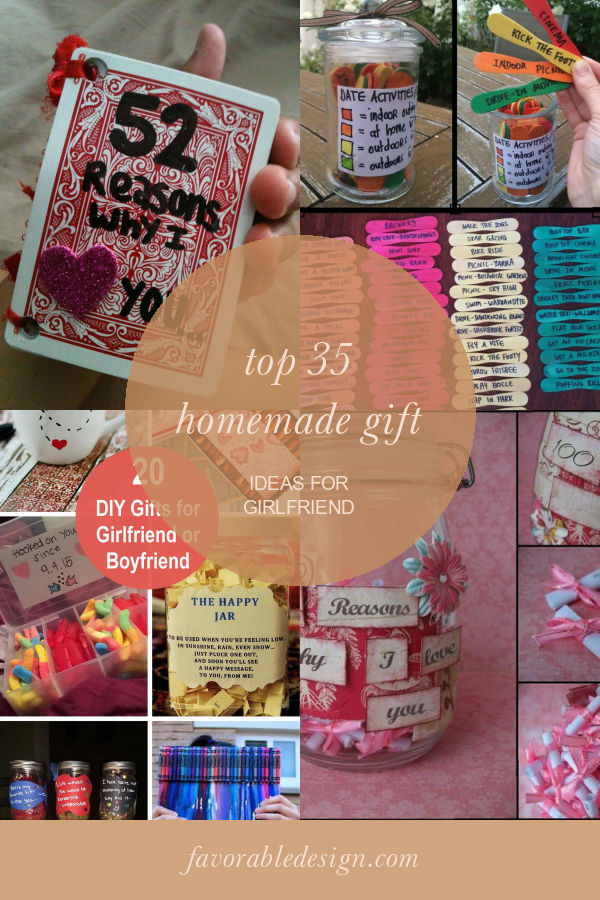 Top 35 Homemade Gift Ideas For Girlfriend Home Family Style And Art 